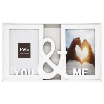 Evg Inno White Collage 2 Photo Frame - buy, prices for Za Raz - photo 1