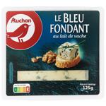 Сыр Auchan Le Bleu Fondant с плесенью 34,3% 125г