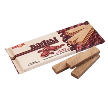 Вафли Бисквит-Шоколад с какао на фруктозе 130г - купить, цены на Торба - фото 2