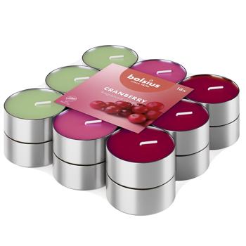 Свічки-таблетки Bolsius Журавлина ароматичні 18шт - купити, ціни на Таврія В - фото 2