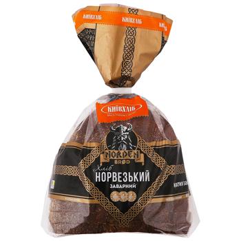 Kyyivkhlib Norwegian Sliced Custard Half Bread 400g - buy, prices for MegaMarket - photo 1