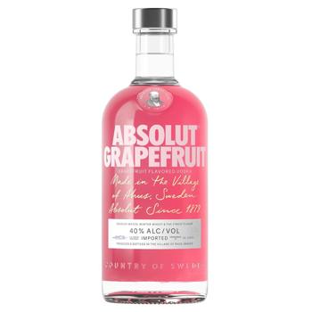 Горілка Absolut Грейпфрут 40% 0,7л