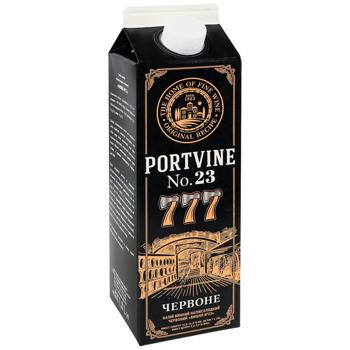 Напиток винный Portvine №23 Вишня красный полусладкий 13-14,5% 1л - купить, цены на Торба - фото 2