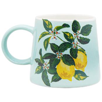 Galleryglass Lemon Latte Porcelain Mug 390ml - buy, prices for Auchan - photo 1