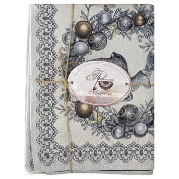 Silver Star Tapestry Tablecloth 135x260cm - buy, prices for MegaMarket - photo 1