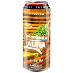 Пиво Forever Relax Aura світле нефільтроване 6% 0,5л