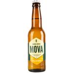 Mova Pilsner Light Unfiltered Beer 5.3% 0.33l