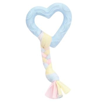 Camon Heart with Rope Puppies Toy 20cm