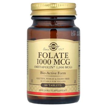 Solgar Folate As Metafolin 1000mcg 60 tablets - buy, prices for Biotus - photo 1