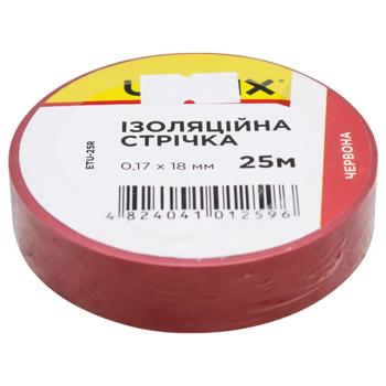 Syla Zvychky Red Insulating Tape 0.17*18mm 25m - buy, prices for ULTRAMARKET - photo 1