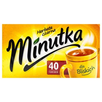 Чай чорний Minutka 1,4г*40шт - купити, ціни на METRO - фото 3