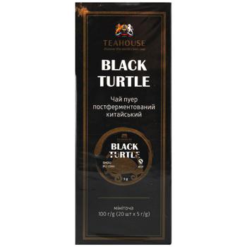 Чай чорний Teahouse Шу Пуер Міні Точа 5г х 20шт - купити, ціни на Auchan - фото 2