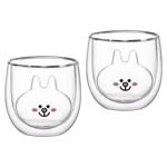 Ardesto Animals Double Wall Cup Set 2pcs 300ml