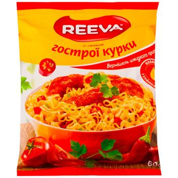 Reeva Quick-cooking Vermicelli with Taste of Spicy Chicken 60g