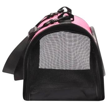 MasterZoo Carrying Bag with Porthole for Dogs and Cats Up to 5 kg 40x27x25cm Pink - buy, prices for MasterZoo - photo 4