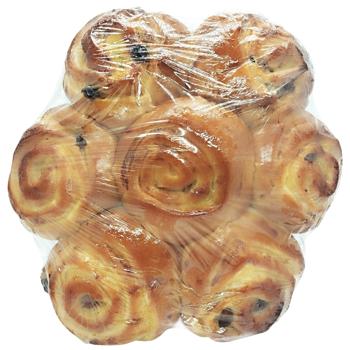 Bouquet Buns with Custard and Raisins 350g