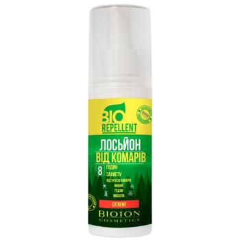 Лосьон Bioton Cosmetics BioRepellent Экстрим от комаров 8 часов защиты 100мл - купить, цены на КОСМОС - фото 1