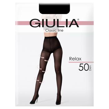 Giulia Relax 50Den Women's Tights s.5 Nero