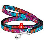 Поводок Waudog Nylon нейлоновый 122см/10мм с рисунком лето