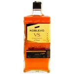 Бренді Koblevo 3 роки 40% 0,35л