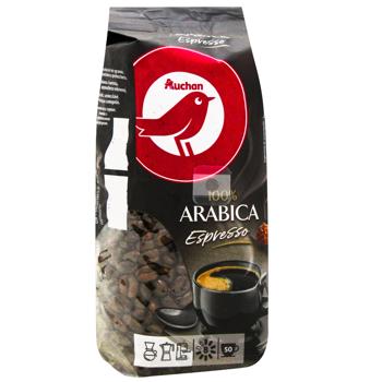 Auchan Arabica Espresso Coffee Beans 250g - buy, prices for Auchan - photo 2