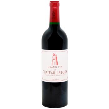 Вино Chateau Latour красное сухое 13% 0,75л