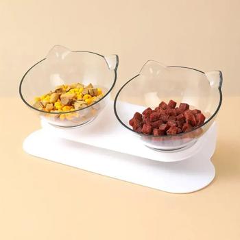 Lapka Plastic Double Bowl on Stand 2x400ml - buy, prices for MasterZoo - photo 5