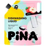 Средство для мытья посуды Pina Яблоко 1л