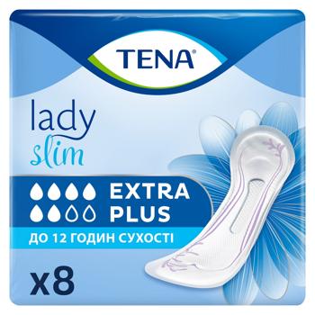 Прокладки урологические Tena Lady Slim Extra Plus 8шт - купить, цены на МегаМаркет - фото 1