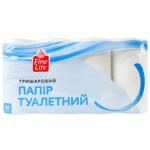 Туалетний папір Fine Life 3-шаровий 16шт