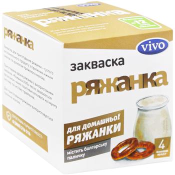 Закваска Vivo Ряжанка 4шт*0,5г - купити, ціни на - фото 3