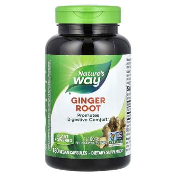 Nature's Way Ginger Root Extract 1100mg 180 capsules