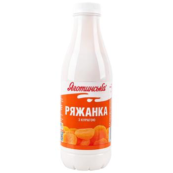 Ряжанка Яготинська з курагою 2,9% 750г