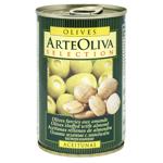 Оливки зелені Arte Oliva з мигдалем 300г