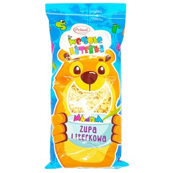 Макаронні вироби Polmak Традиційні Літери 250г - купити, ціни на КОСМОС - фото 1