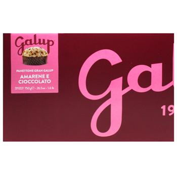 Панеттоне з вишнею та шоколадом ТМ GALUP 750 г - купить, цены на - фото 4