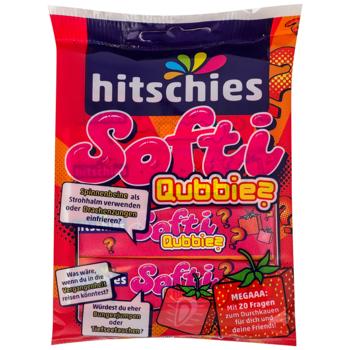Конфеты Hitschies Softi Qubbies жевательные со вкусом клубники 80г - купить, цены на Эпицентр FOOD - фото 1