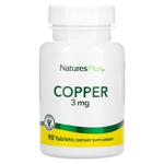 Natures Plus Copper 3mg 90 tablets