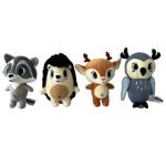 One Two Fun Forest Animals Soft Toy 10cm in assortment