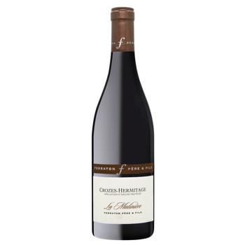 Вино Ferraton Pere & Fils La Matiniere Crozes-Hermitage красное сухое 13% 0,75л - купить, цены на NOVUS - фото 1