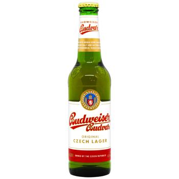 Пиво Budweiser Budvar светлое 5% 0,33л