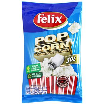 Felix Microwave Popcorn Salty 90g