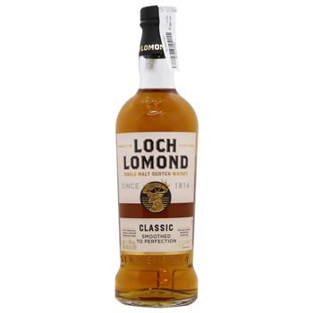 Віскі Loch Lomond Classic Box 40% 0,7л - купити, ціни на МегаМаркет - фото 1