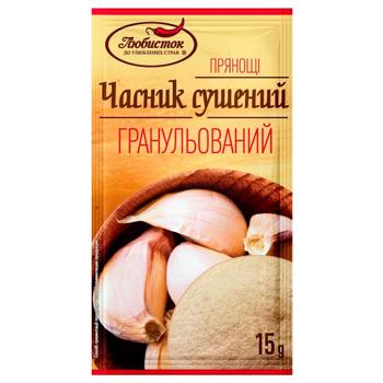 Чеснок Любисток сушеный гранулированный 15г - купить, цены на Grono - фото 1