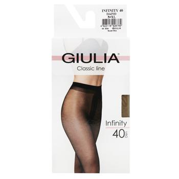 Колготы женские Giulia Infinity 40 Den р.5 Daino