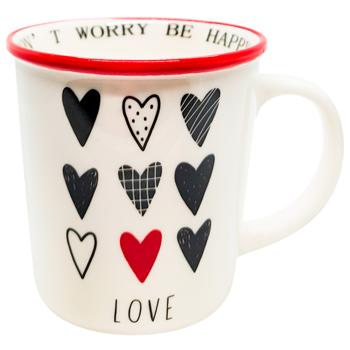 Чашка Справжнє кохання 320мл 4160-64 - купити, ціни на КОСМОС - фото 1