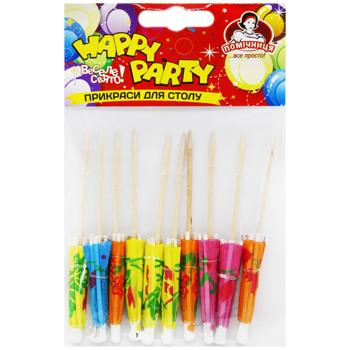 Парасолька Помічниця для коктейлів 10шт - купити, ціни на Auchan - фото 4