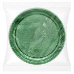 Тарiлки одноразові Інпак десертні 20шт прозоро-зелений