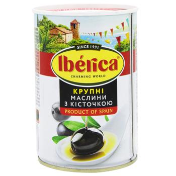 Iberica Large Black Olive with Stone 420g - buy, prices for Vostorg - photo 2