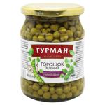 Горошок Гурман зелений 460г
